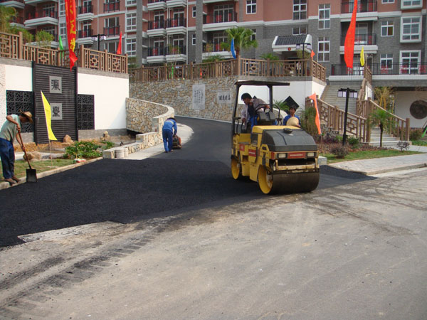 中山市香晖园小区道路