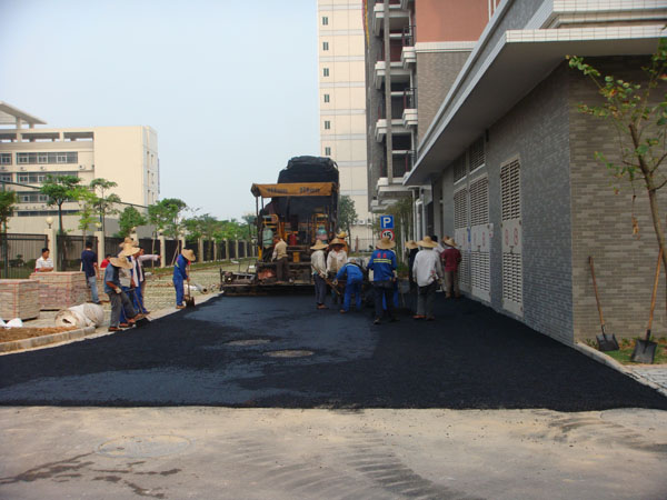 中山永基建设有限公司香晖园小区道路